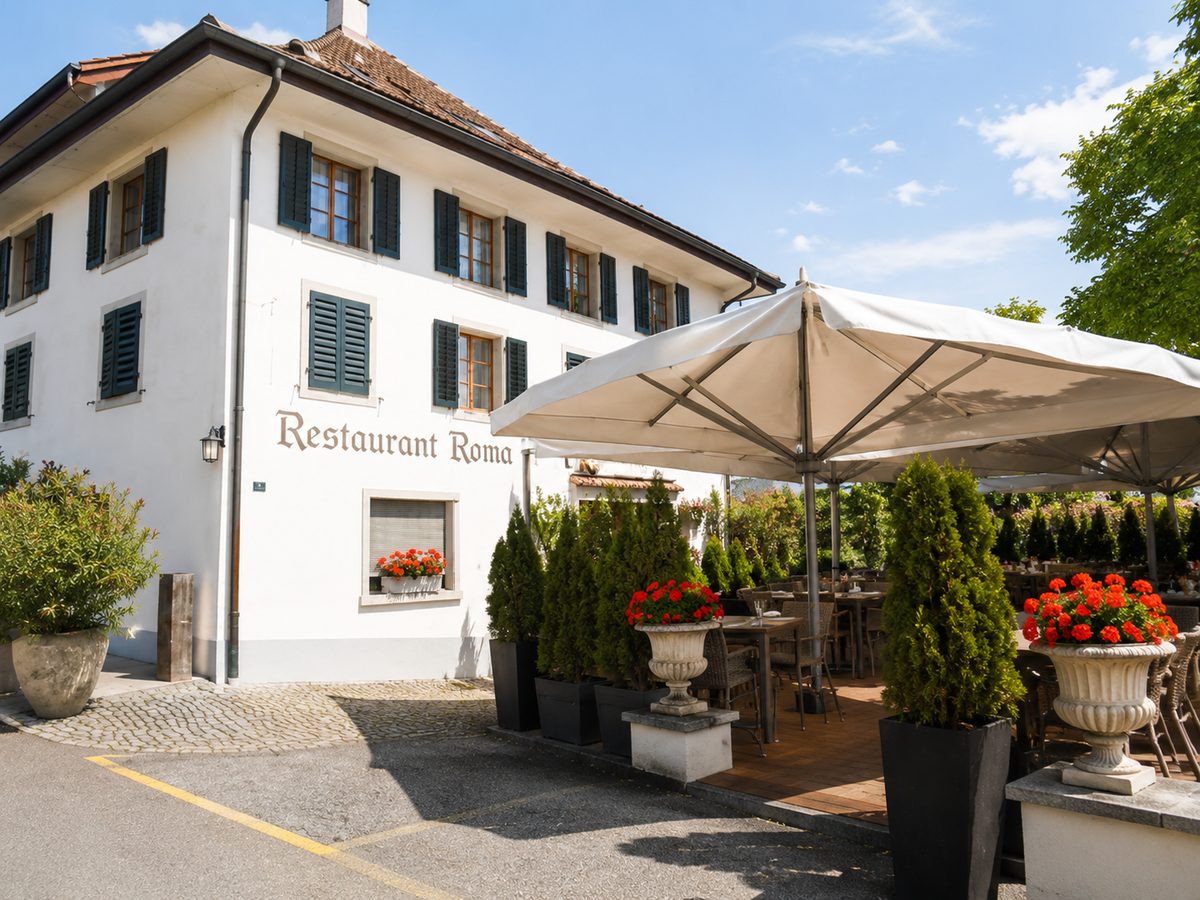Restaurant Roma in Bubikon mit Gartenterrasse